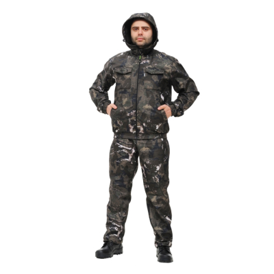 Костюм NovaTex "Барс" (полофлис, геометрия хаки) Квест, р-р 52-54 рост 182-188