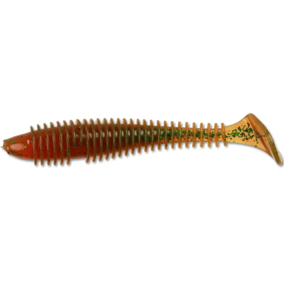 Силиконовая приманка Forsage Fat worm 3.4" 8.5 см #011 Motor oil green (5 шт)