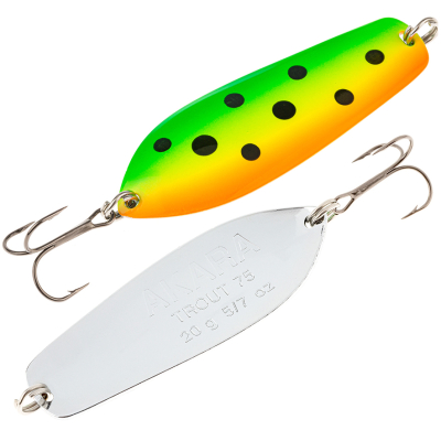 Блесна колеблющаяся Akara Action Series Trout 75 20 гр. цвет AB93
