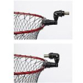 Голова для подсачека Daiwa Landing Net FL45 RED 45х35 см.