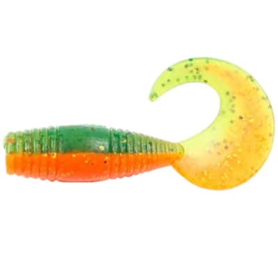 Силиконовая приманка Yaman Pro Spry Tail 3" цвет #16 - Arbuz (уп. 8 шт.)