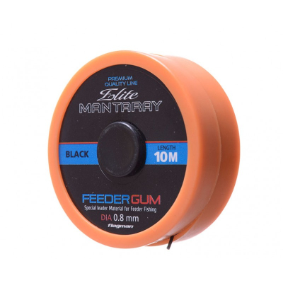 Амортизатор для фидера Flagman Feeder Gum Mantaray Elite 0.80mm 10м (GAG0080)