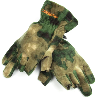 Перчатки "Следопыт - Profi 3 Cut Gloves", виндблок, камуфляж, р-р L(9)