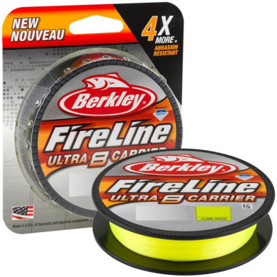 Леска плетеная Berkley Fireline Ultra 8 Fluo Green 150m 0.25mm 18,4kg