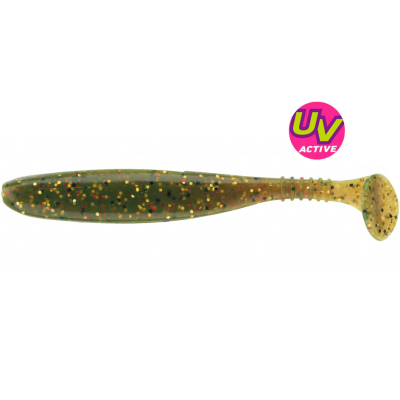 Силиконовая приманка Daiwa Tournament D`Fin 15cm цвет UV REAL MOTOR OIL