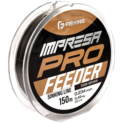 Леска F-Fishing Impresa Pro Feeder Dark Brown 150м 0,261мм 6,55кг 14,1lb