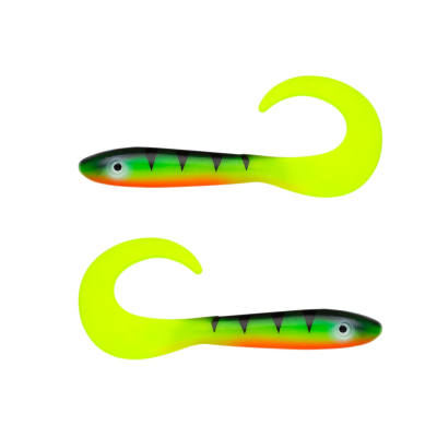Силиконовая приманка Svartzonker McRubber Tail 34cm 98гр 2шт C3 Fire tiger