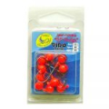 Джиг крашеный "Шар UltraLight" 2,0 гр, цв. 03-оранжевый, кр-к VD-072 №4, 10 шт/упак