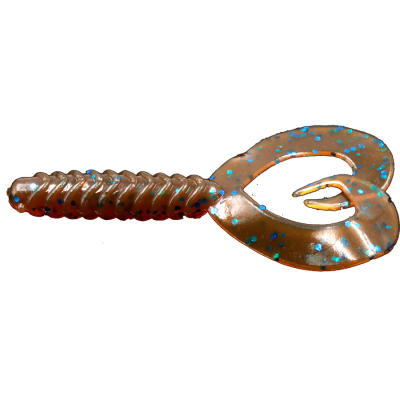 Твистер Merega Twinny Grab 75мм 2.8гр. цвет Z106, кальмар (уп.6 шт)