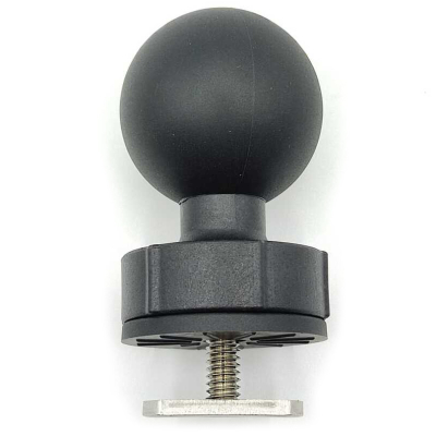 Крепление в T паз шар 1,5" пластик