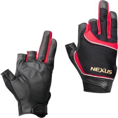 Перчатки Shimano Nexus GL-181M FIT GLOVE 3 RED L