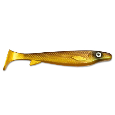 Силиконовая приманка KanalGratis Fatnose Shad 230мм 60гр цвет: Golddigger, (EJ-FAT-GD-19)