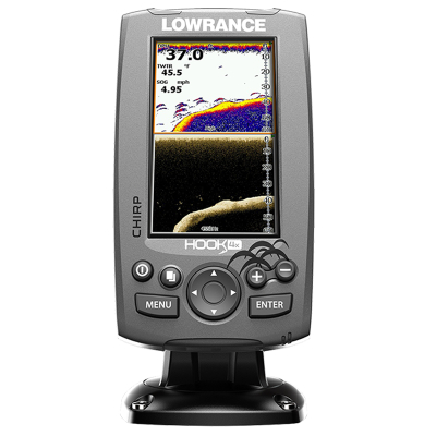 Эхолот Lowrance Hook-4x Mid/High/DownScan