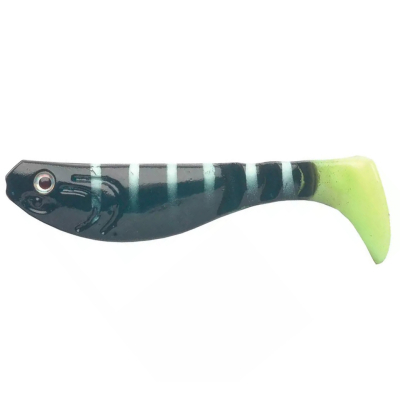 Силиконовая приманка Wake Flexfish 2" цв. NEON BLACK PERCH 530