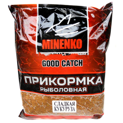 Прикормка Minenko Good Catch 700гр. сладкая кукуруза