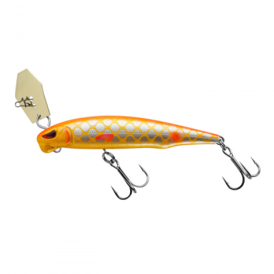 Воблер Sprut Rufu Shine 70S (Sinking/70mm/9g/0,5-1m/OSC)