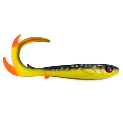 Силиконовая приманка KanalGratis Flatnose Dragon 270мм 50гр цвет: Hot Pike, (FN-D_H-PIKE-05)