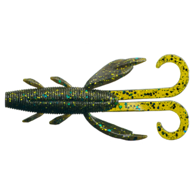 Мягкие приманки Fish Arrow FA HOG 3.5" #346 (GP/Black&Blue&Gold)
