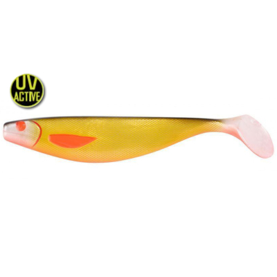 Силиконовая приманка Balzer Shirasu 10см/7гр. цв. Booster Amber UV (13747 010)