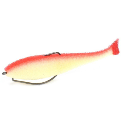 Поролоновая рыбка Lex Classic Fish OF 10 WRB (белое тело/красная спина/красный хвост) CF10OF-WRB