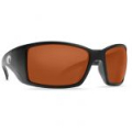 Очки поляризационные Costa Blackfin 580 P (Matte Black Global Fit/Copper 580 P, Large)