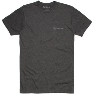 Футболка Simms Palm Tarpon Fill T-Shirt, Charcoal Heather, XL