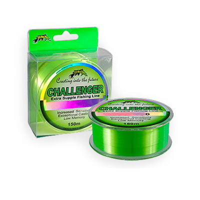 Леска Strike Pro Challenger лимонная 0,25mm 5,4kg 150m прозрачный флюо
