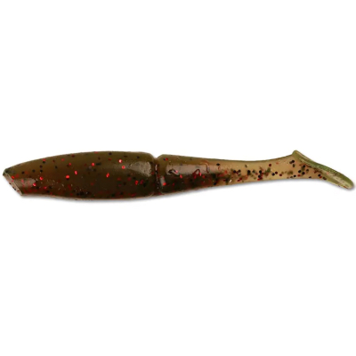 Силиконовая приманка Forsage Sawa 2.4" 6 см #014 Gr pumpkin black red (6 шт)