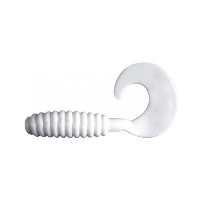 Твистер Dragon Jumper 1,5"/3,5cm 20 шт. WHITE