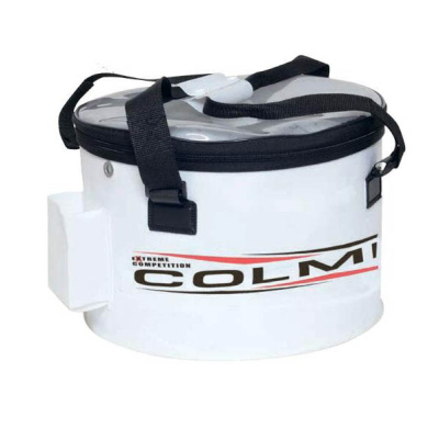 Ведро с крышкой и с карманом под аэратор Colmic Cefalo diam.33*H23 (BOXEVA03)
