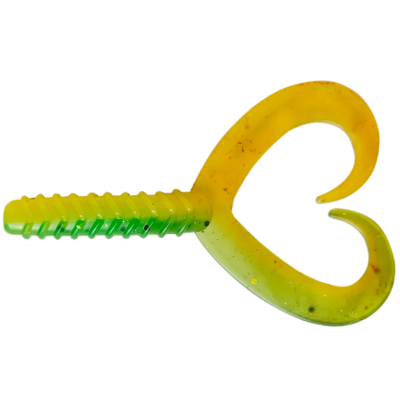 Твистер BAT Mighty FCB75 (75 mm.) # 201 Уп.8