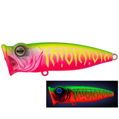 Воблер Strike Pro Pike Pop 60, 60 мм, 6,5 гр. цвет A230S Watermelon Mat Tiger (SH-002BA#A20)