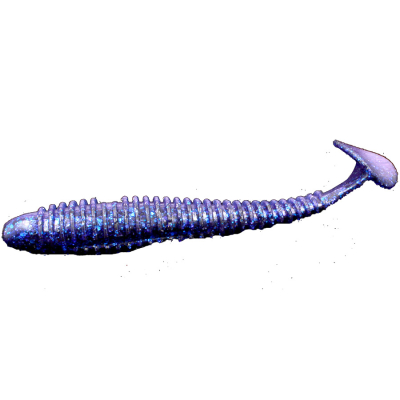 Виброхвост Merega Fatty Dancer 70мм 3гр. цвет Z025, креветка (уп.6 шт)