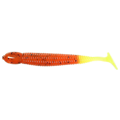 Мягкие приманки B Fish & Tackle PaddleTail 3.25" - Catalpa Orange Chartreuse Tail