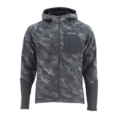 Куртка Simms Katafront Hoody, Hex Camo Carbon, XXL