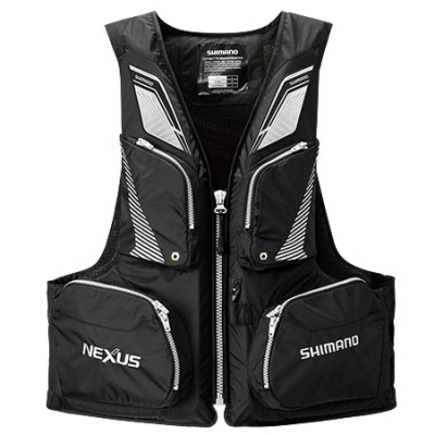 Жилет спасательно-разгрузочный Shimano Nexus Floating Vest VF-142Q Black 2XL