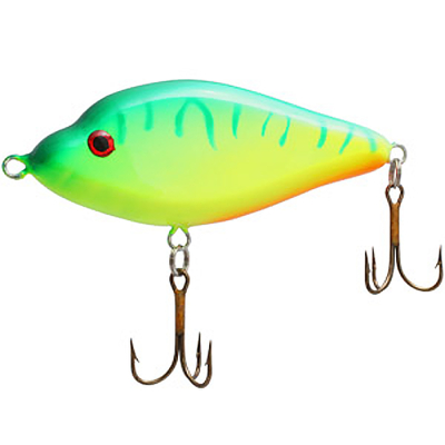 Джеркбейт Zettech Анжелика-SS 60g/110mm цвет #Кислотник