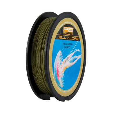 Поводковый материал PB Product Jelly Wire 15lb, 20m Gravel 10000