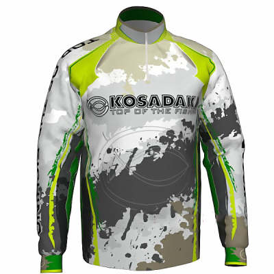 Джерси Kosadaka JRS-Gr зеленая р. M