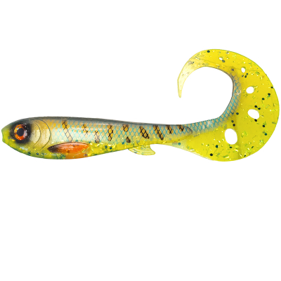 Силиконовая приманка Eastfield Wingman Curly 23, 230 мм, 77 гр, цвет: Lucid Firetiger UV (EFLWC061)