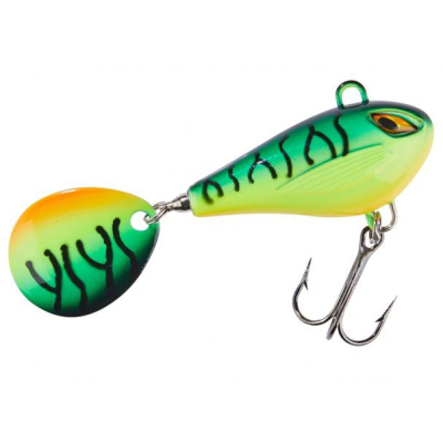 Тейл-спиннер Balzer Shirasu Colonel Spin Buddy UV 35мм 6гр. пластик цв. Fire Shark (13662 609)