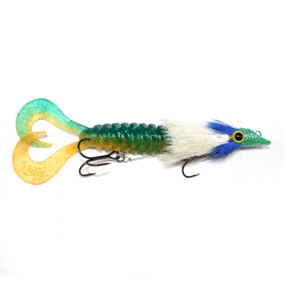 Приманка RSK Fishing MAUS M Diver (диаметр головы 15,5 mm ) 18см 45гр тело цвет 025 сине-белая голова