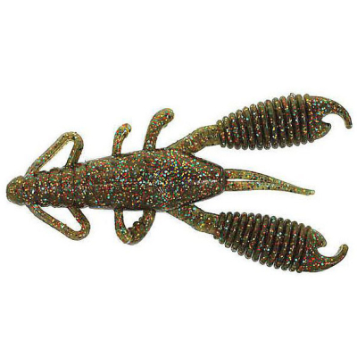 Силиконовая приманка Reins Ring Craw 3" цв. #009 Green Pumpkin All Stars