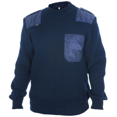 Свитер мужской ХСН МЧС синий 52/188 (702)