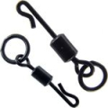 Вертлюг Gardner № 8 с застежкой и кольцом COVERT FLEXI-RING KWIK LOK SWIVELS (10шт) FRQLS8