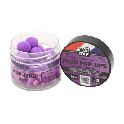 Поп-апы Van Daf Слива, 12мм, фиолетовый, (25шт.)