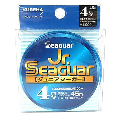 Леска флюорокарбоновая Kureha Junior Seaguar 45m #4