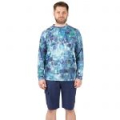 Футболка FHM Mark Принт голубой Aqua Fulgor 2XL