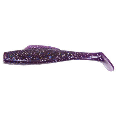 Силиконовая приманка Kaida Squid 3" 8cm 4g Violet-7tails HT#005