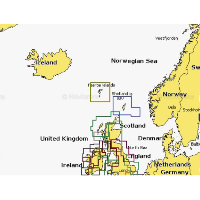 Карта Navionics Faroe Islands 5G070S